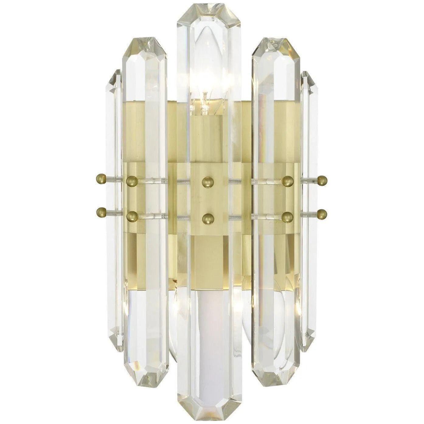 Crystorama - Bolton Three Light Wall Mount - BOL-8882-AG | Canada Light Shop
