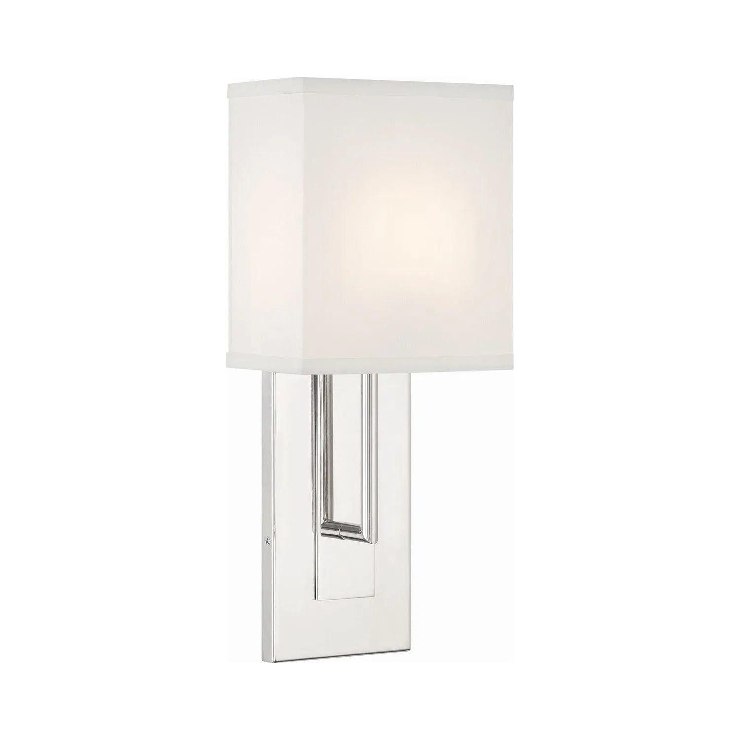 Crystorama - Brent Wall Sconce - BRE-A3631-PN - Canada Light Shop