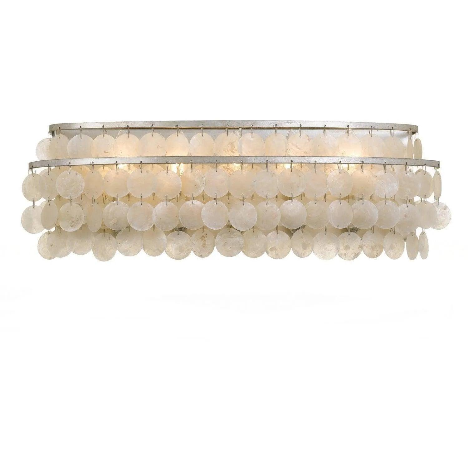 Crystorama - Brielle Five Light Bathroom Vanity - BRI-3005-SA - Canada Light Shop