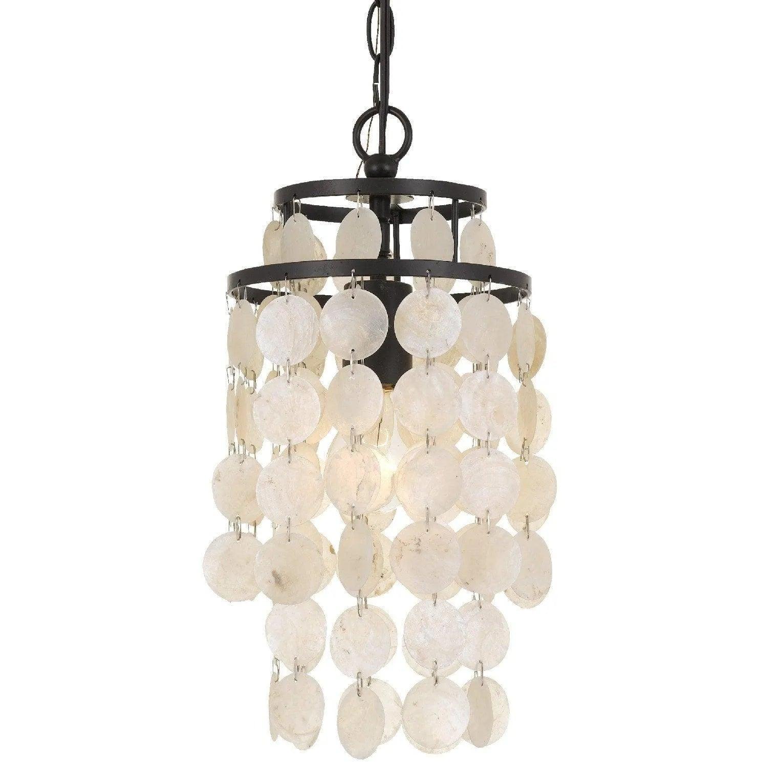 Crystorama - Brielle One Light Mini Chandelier - BRI-3000-DB - Canada Light Shop