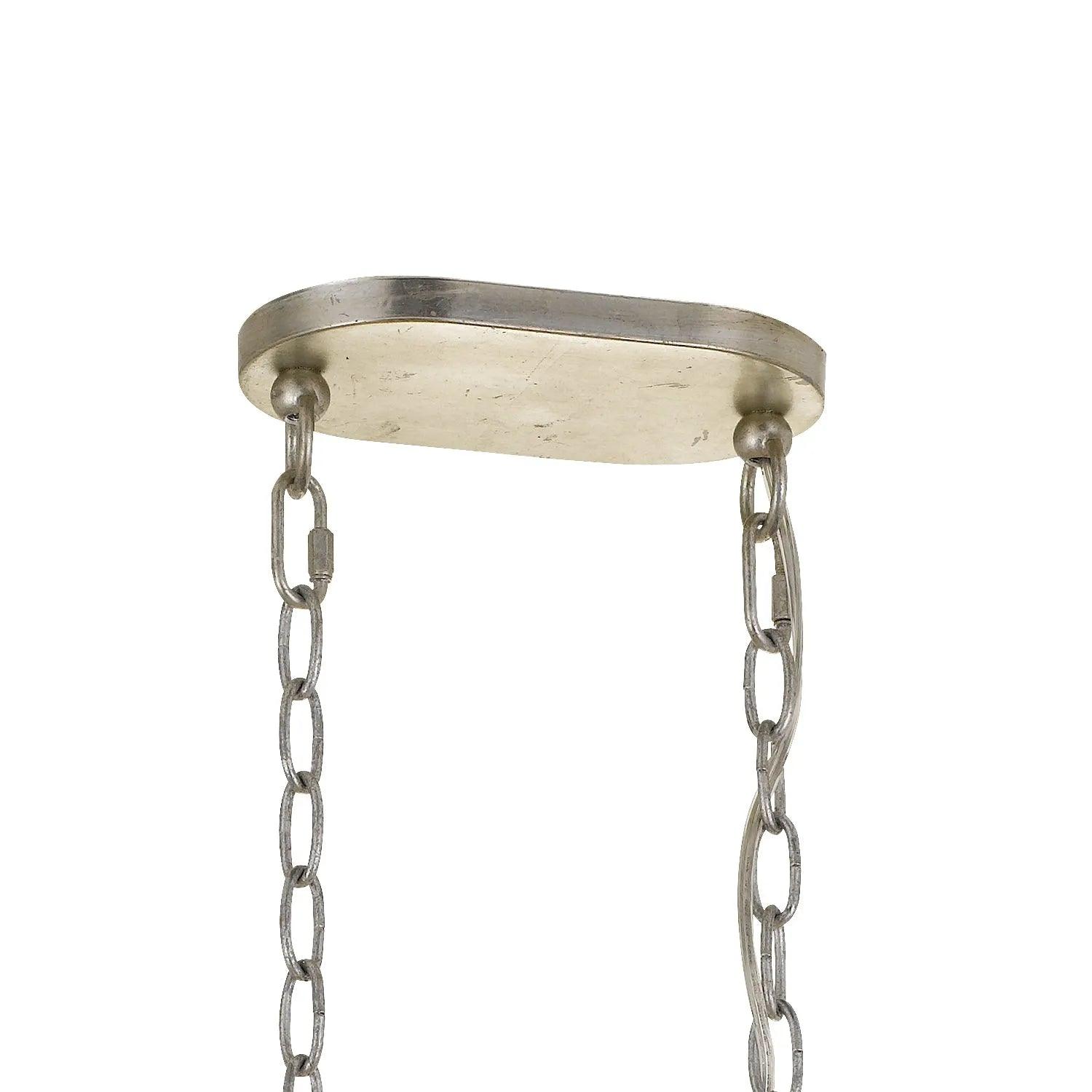Crystorama - Brielle Six Light Chandelier - BRI-3009-SA - Canada Light Shop