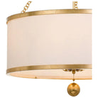 Crystorama - Broche Chandelier - Drum - 513-GA - Canada Light Shop