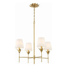 Crystorama - Broche Chandelier - Tradional - 534-GA - Canada Light Shop