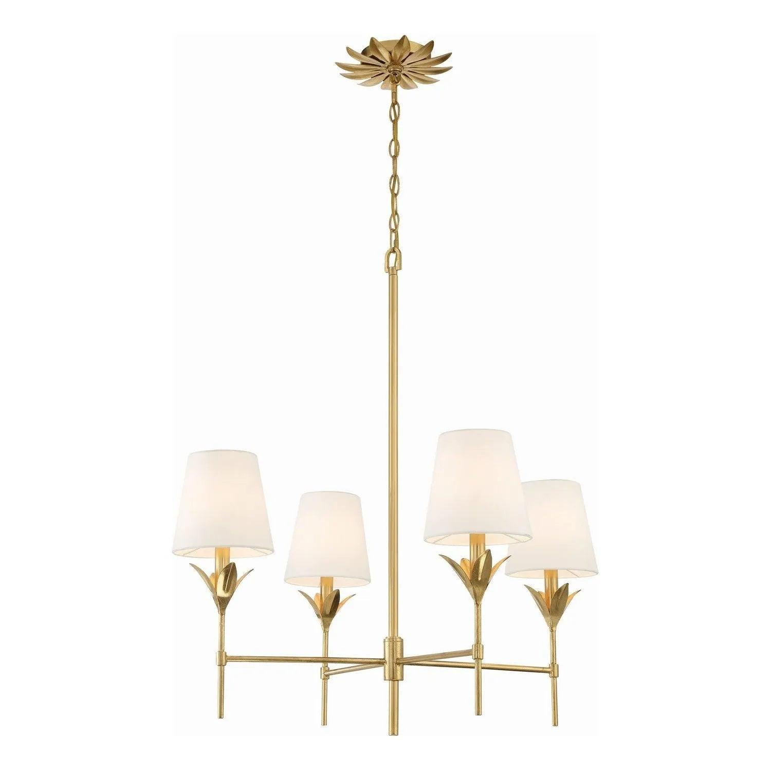 Crystorama - Broche Chandelier - Tradional - 534-GA - Canada Light Shop