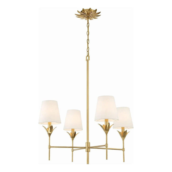 Crystorama - Broche Chandelier - Tradional - 534-GA - Canada Light Shop