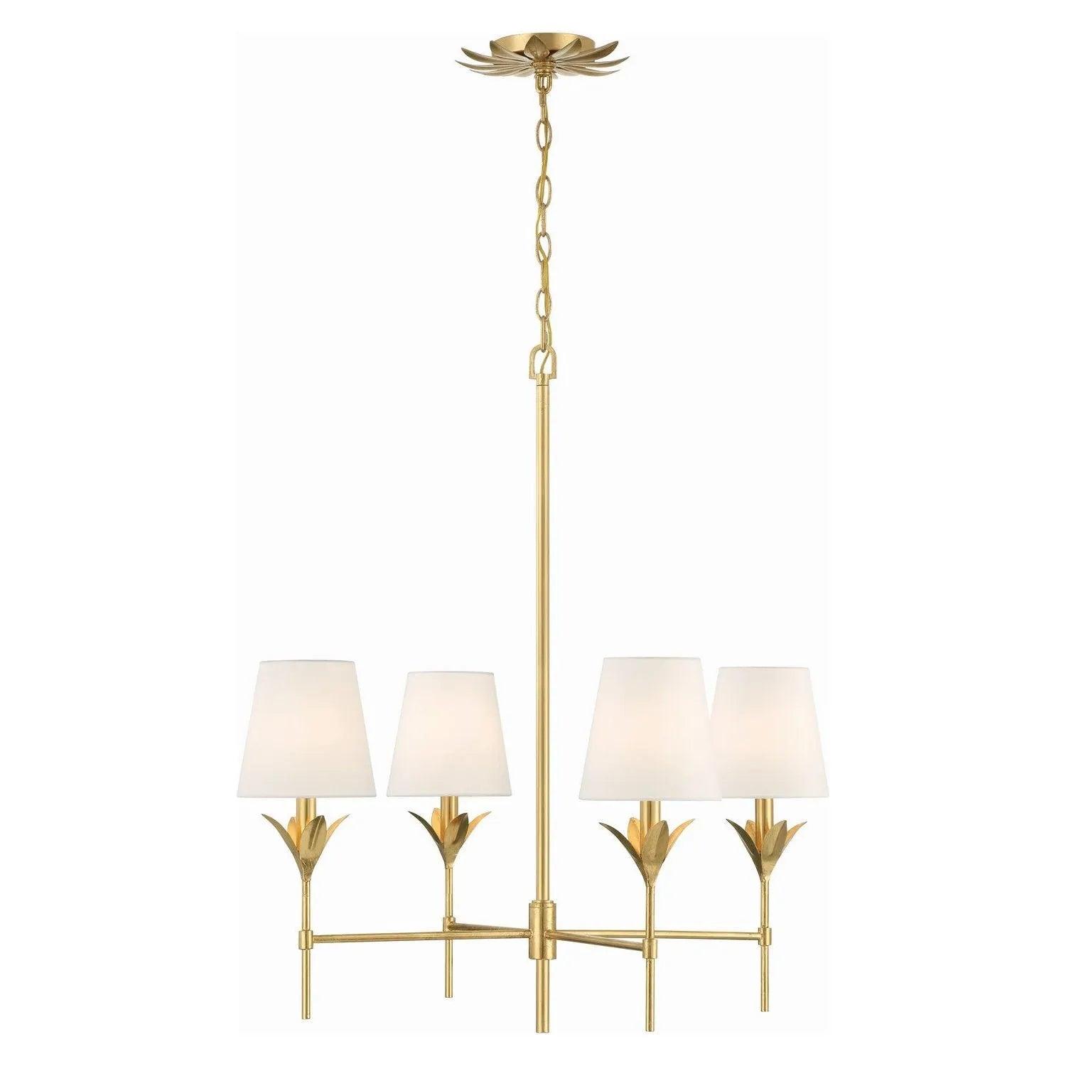 Crystorama - Broche Chandelier - Tradional - 534-GA - Canada Light Shop