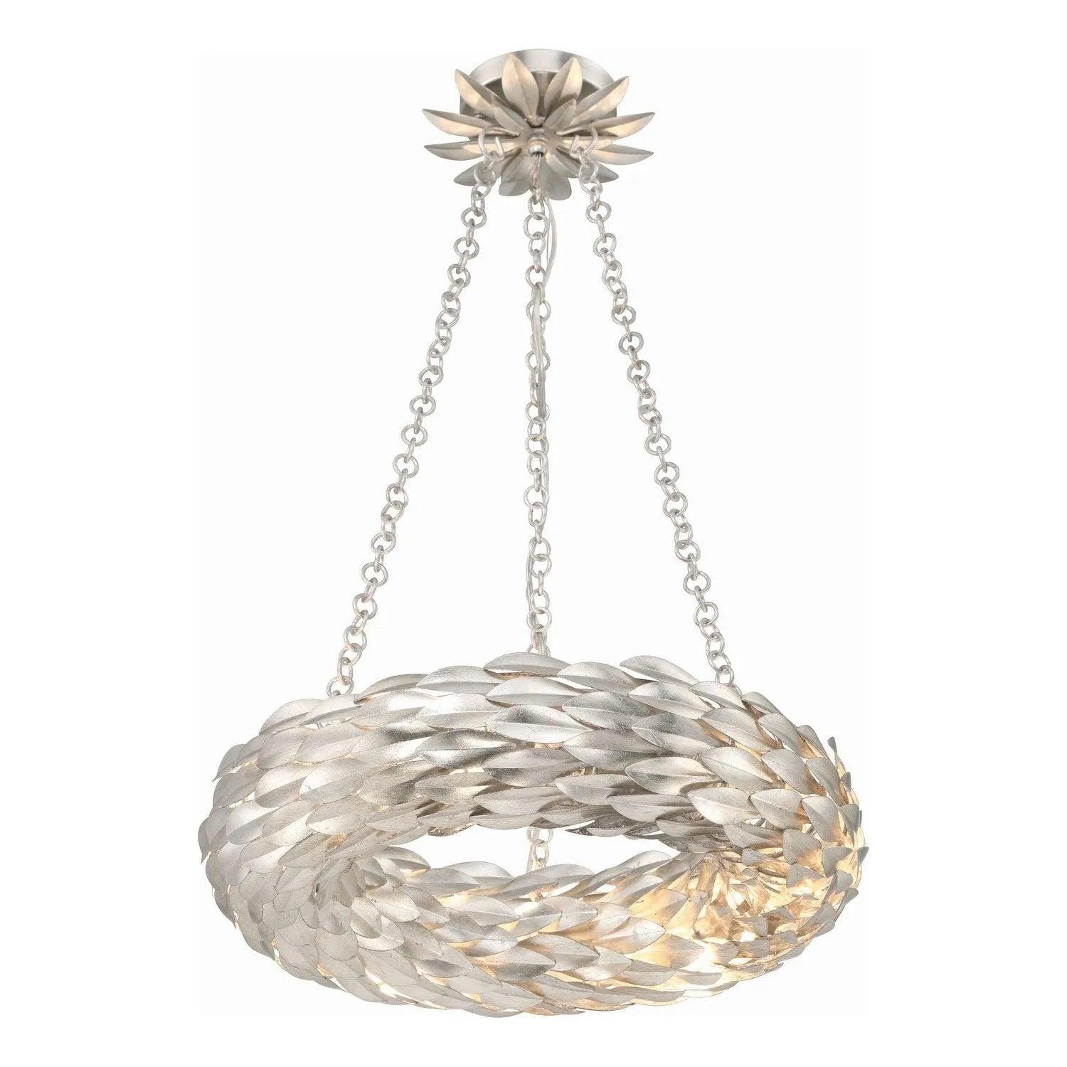 Crystorama - Broche LED Chandelier - 535-SA - Canada Light Shop