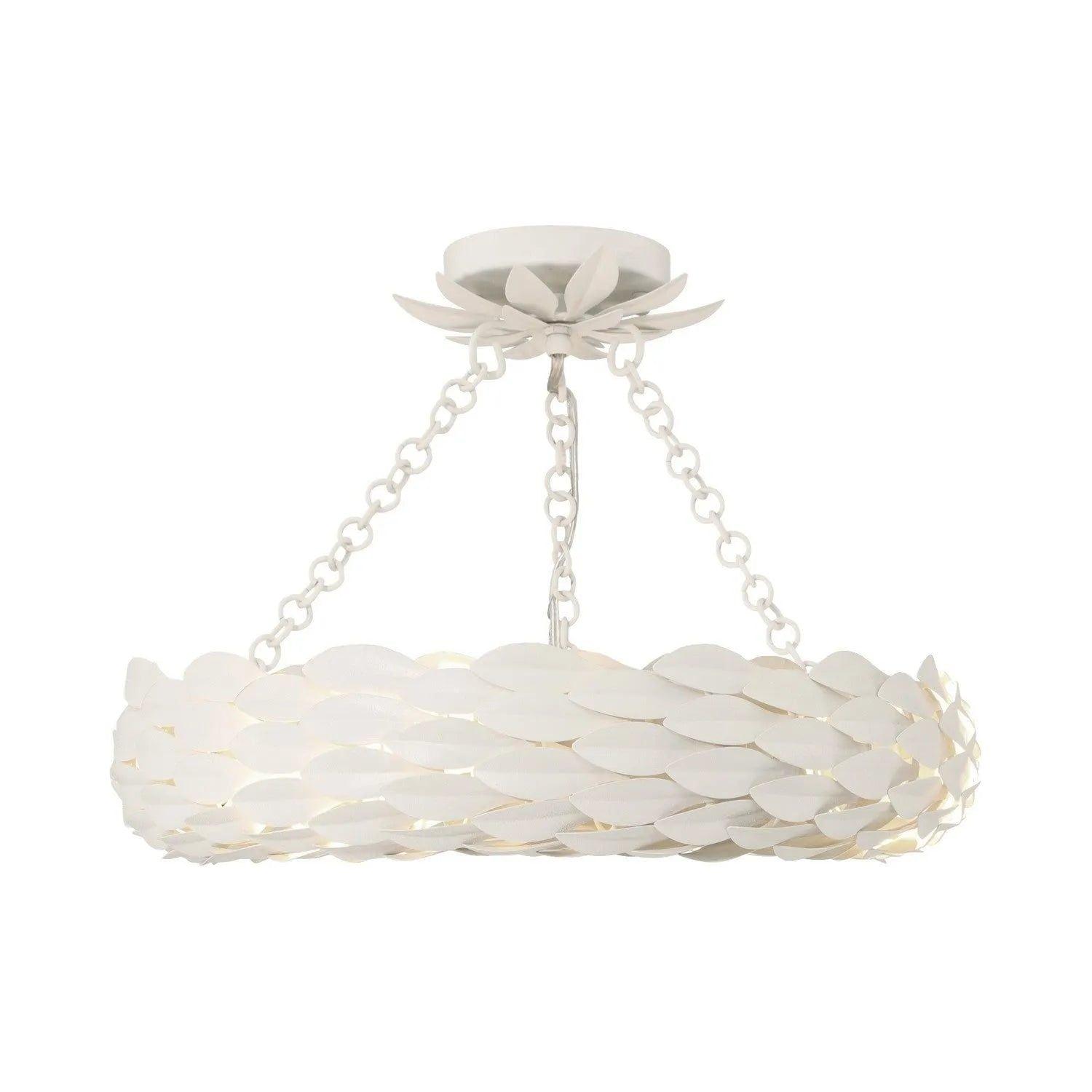 Crystorama - Broche LED Semi Flush Mount - 535-MT_CEILING - Canada Light Shop