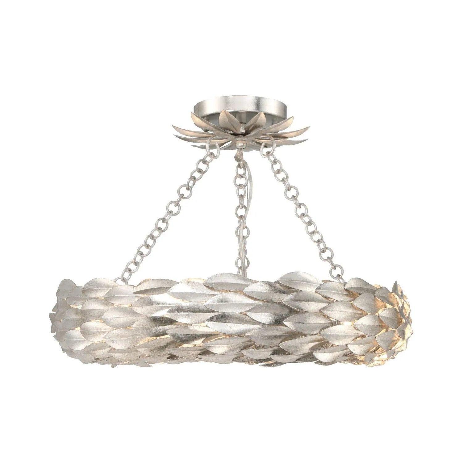 Crystorama - Broche LED Semi Flush Mount - 535-SA_CEILING - Canada Light Shop