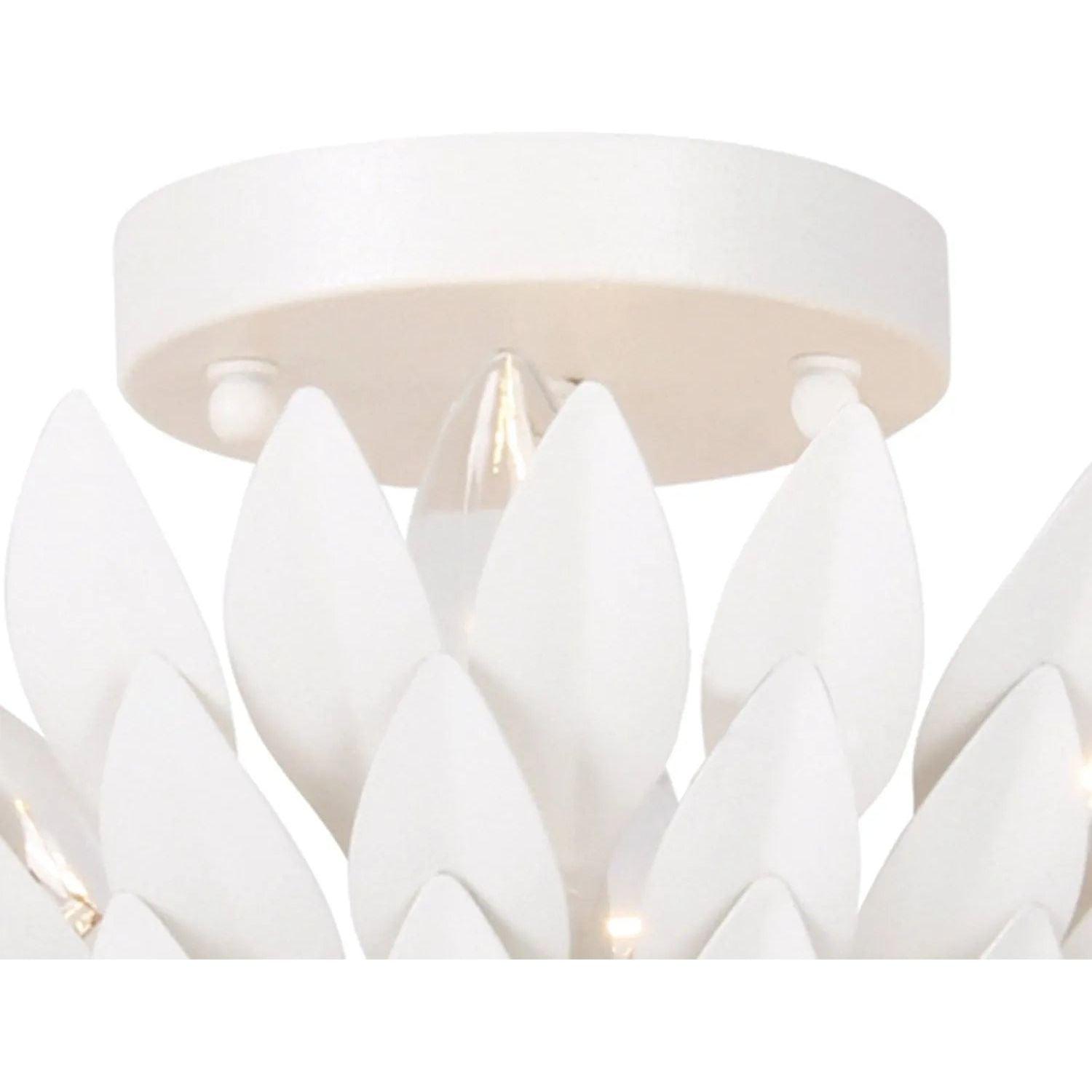 Crystorama - Broche Semi Flush Mount - 505 - 505-GA - Canada Light Shop
