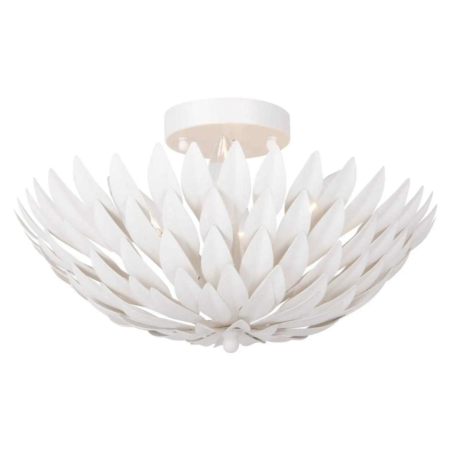 Crystorama - Broche Semi Flush Mount - 505 - 505-MT - Canada Light Shop