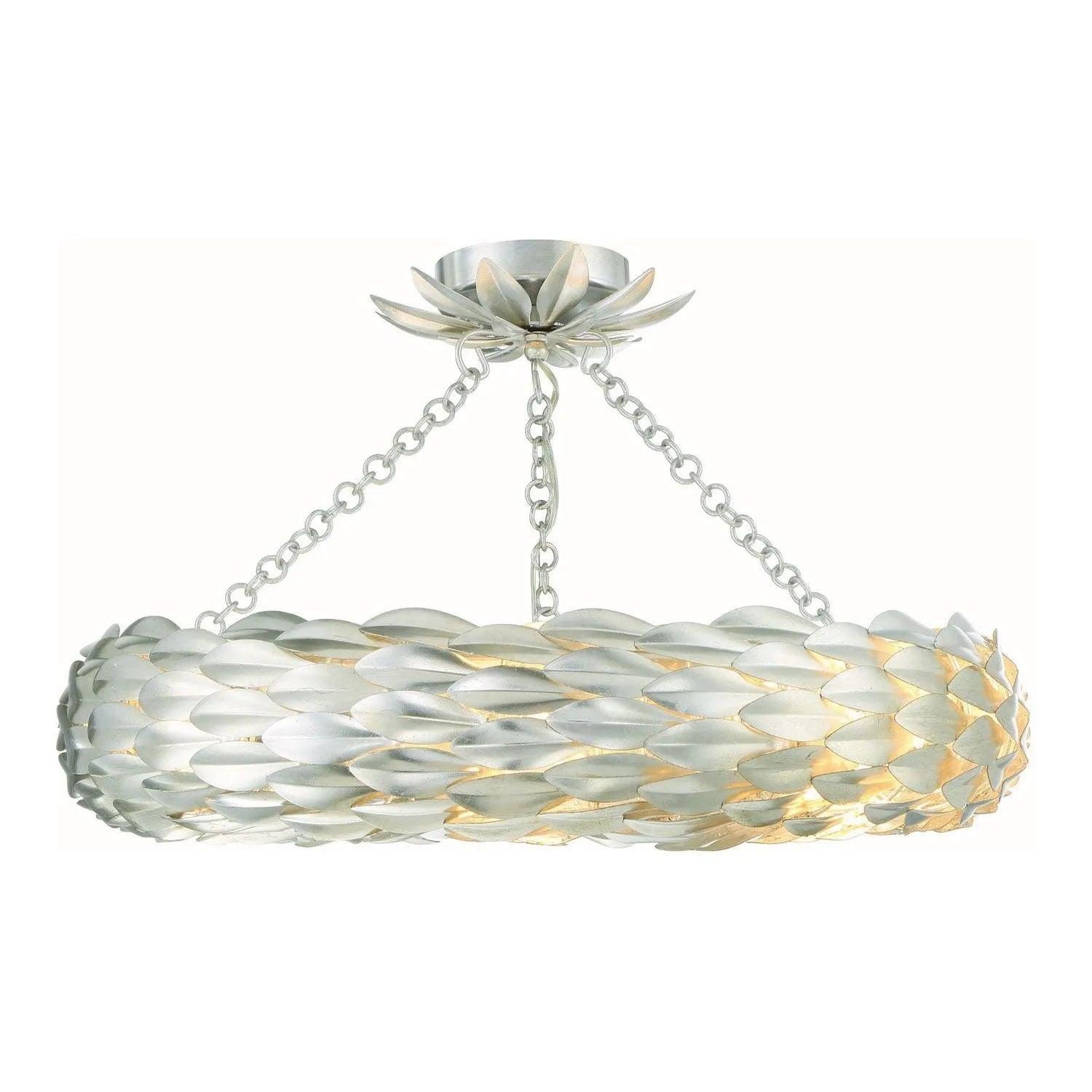Crystorama - Broche Semi Flush Mount - Ring - 536-SA_CEILING - Canada Light Shop