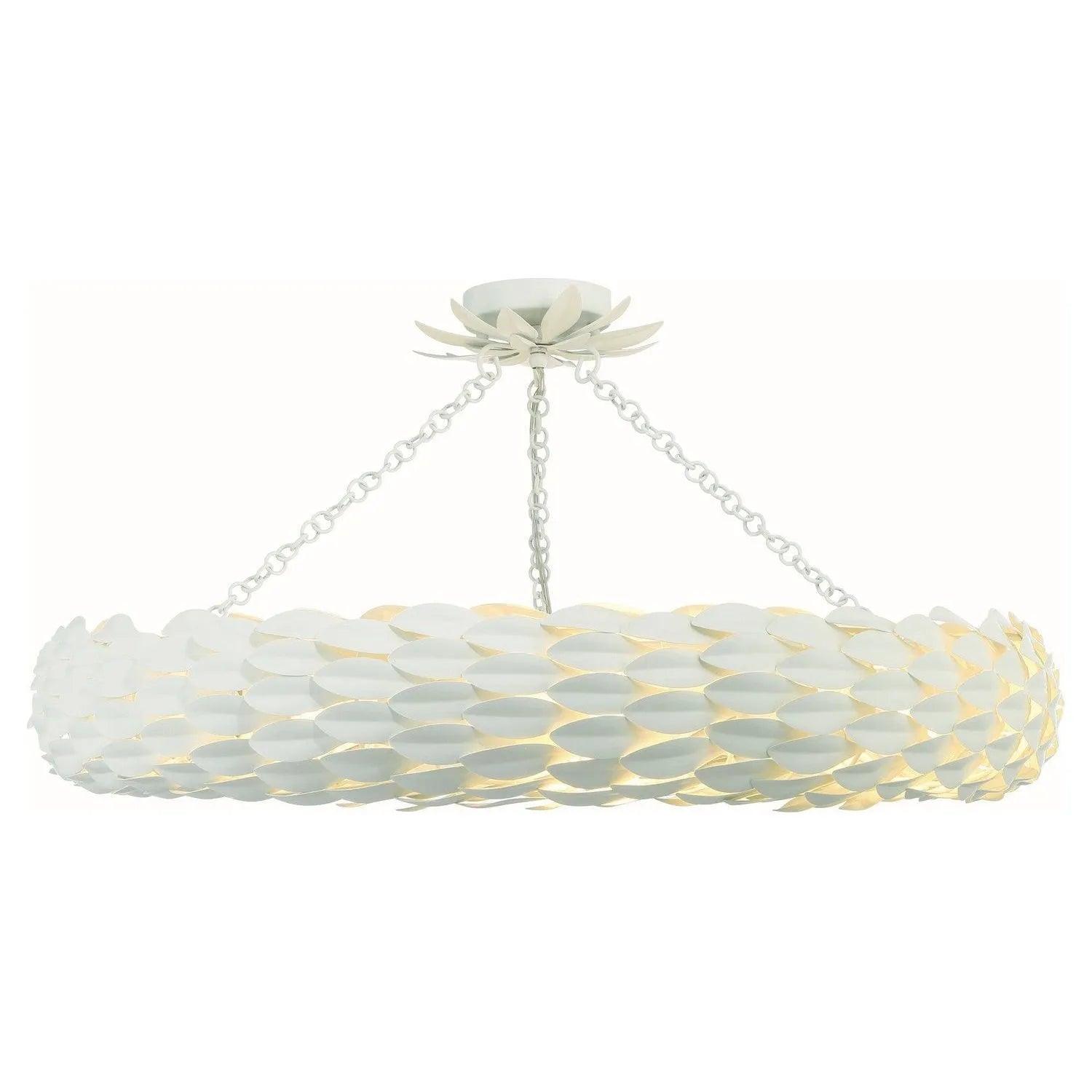 Crystorama - Broche Semi Flush Mount - Ring - 538-MT_CEILING - Canada Light Shop