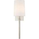 Crystorama - Bromley One Light Wall Mount - BRO-451-PN - Canada Light Shop