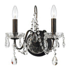 Crystorama - Butler Wall Mount - 3022-EB-CL-S - Canada Light Shop