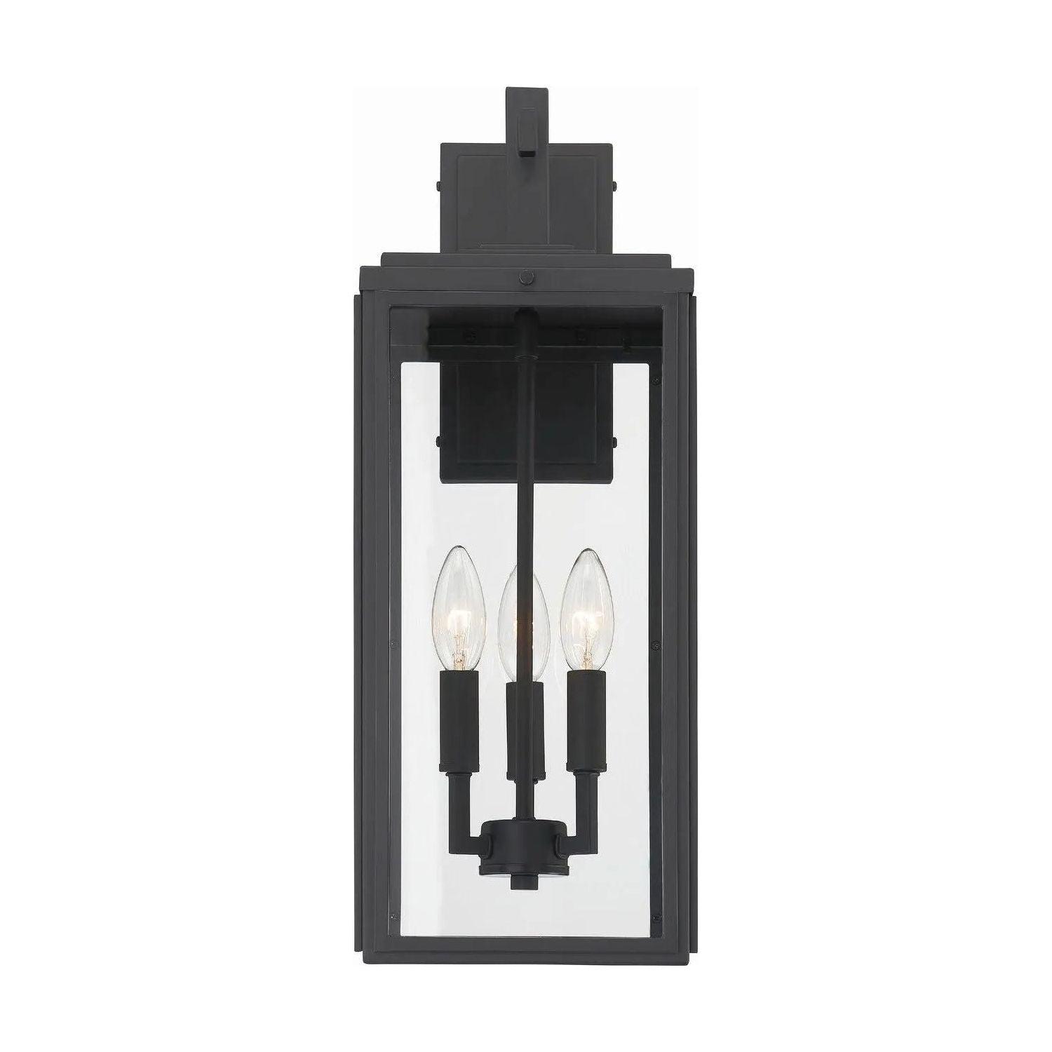 Crystorama - Byron Outdoor Wall Mount - BYR-80103-MK - Canada Light Shop