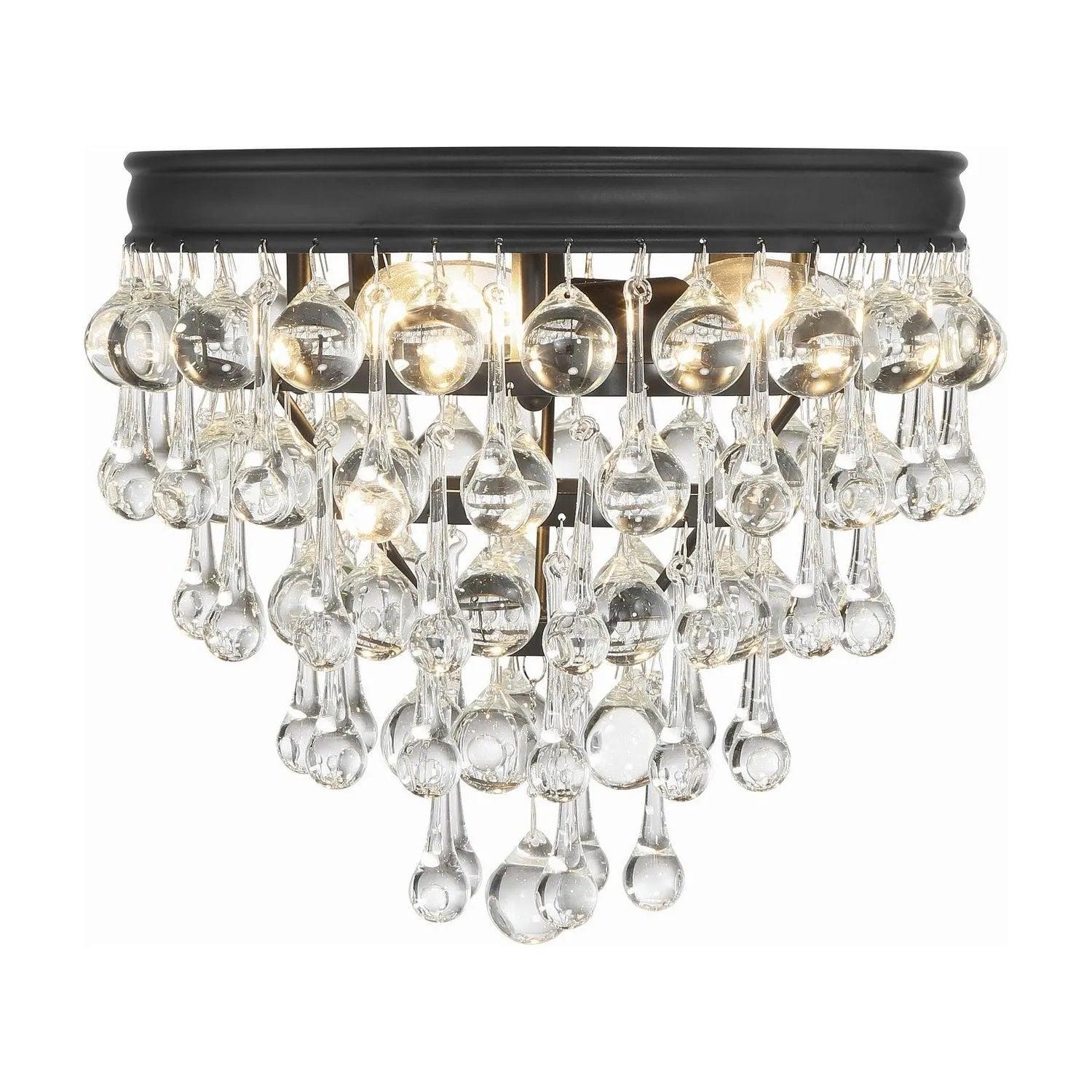 Crystorama - Calypso Ceiling Flush-Mount - 135-MK - Canada Light Shop
