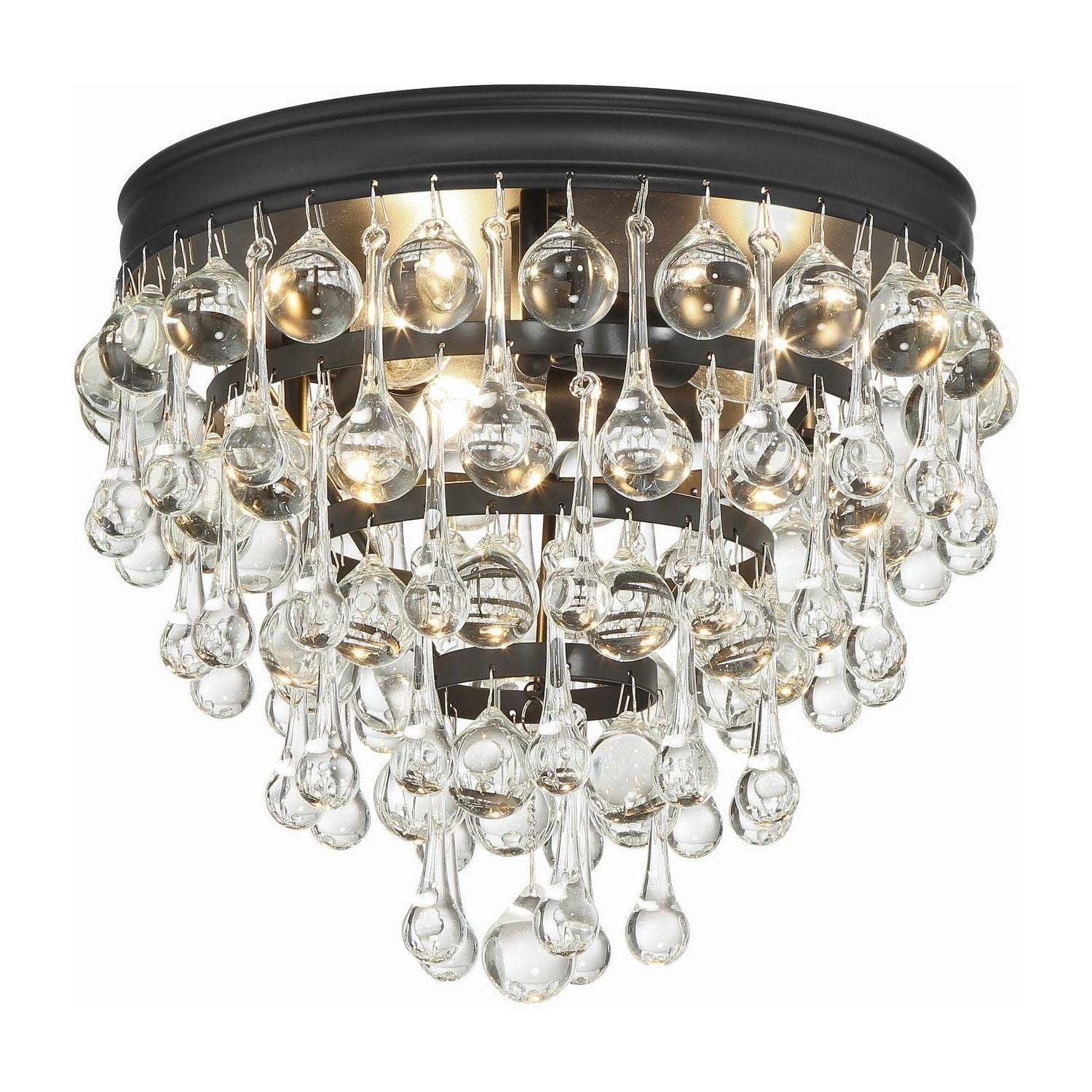 Crystorama - Calypso Ceiling Flush-Mount - 135-MK - Canada Light Shop