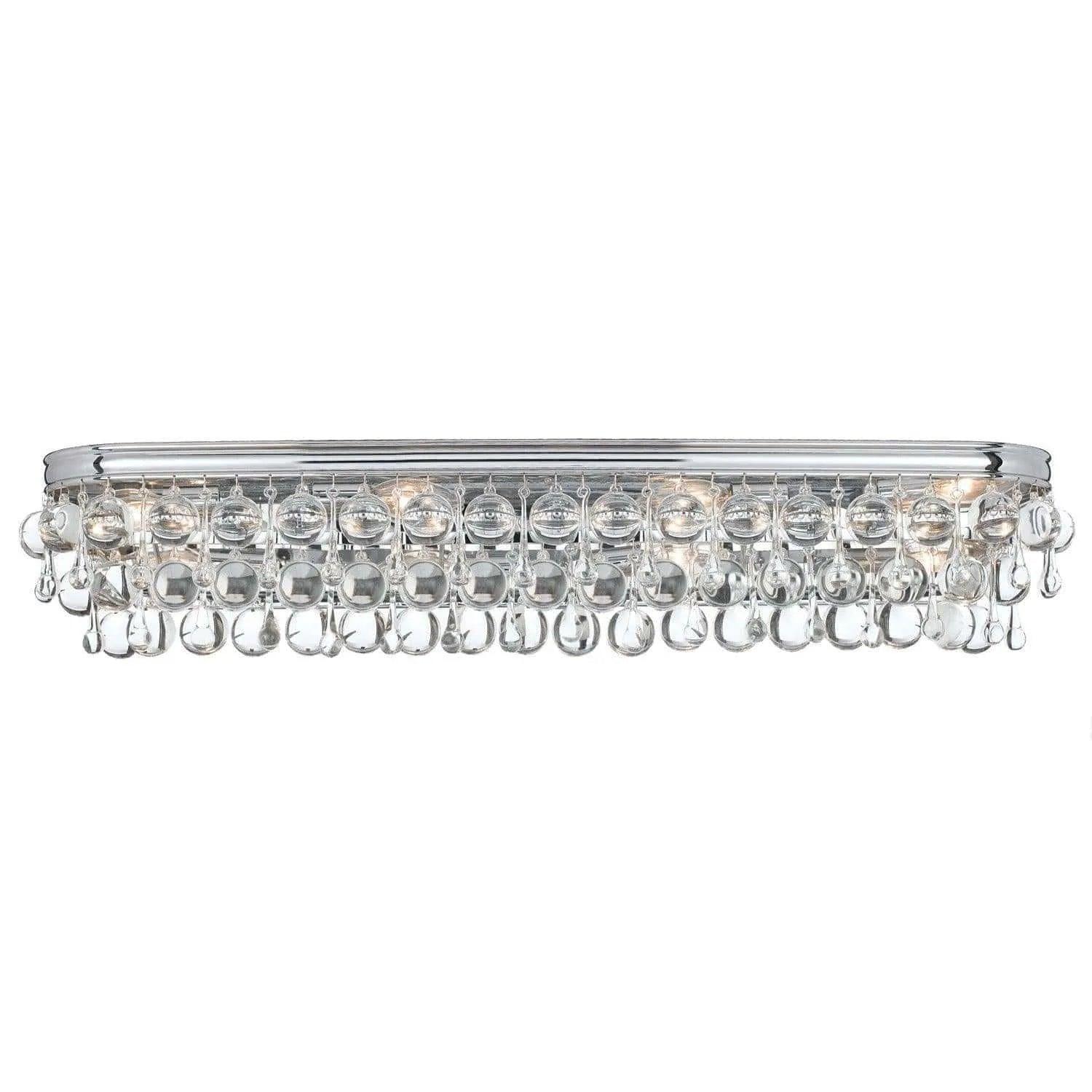 Crystorama - Calypso Eight Light Bathroom Vanity - 134-CH - Canada Light Shop