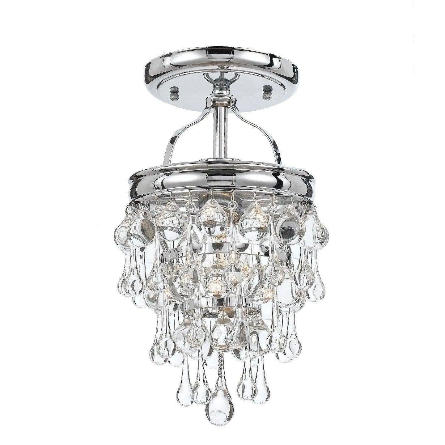 Crystorama - Calypso One Light Ceiling Mount - 131-CH_CEILING - Canada Light Shop