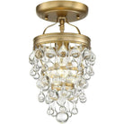 Crystorama - Calypso One Light Ceiling Mount - 131-VG_CEILING - Canada Light Shop
