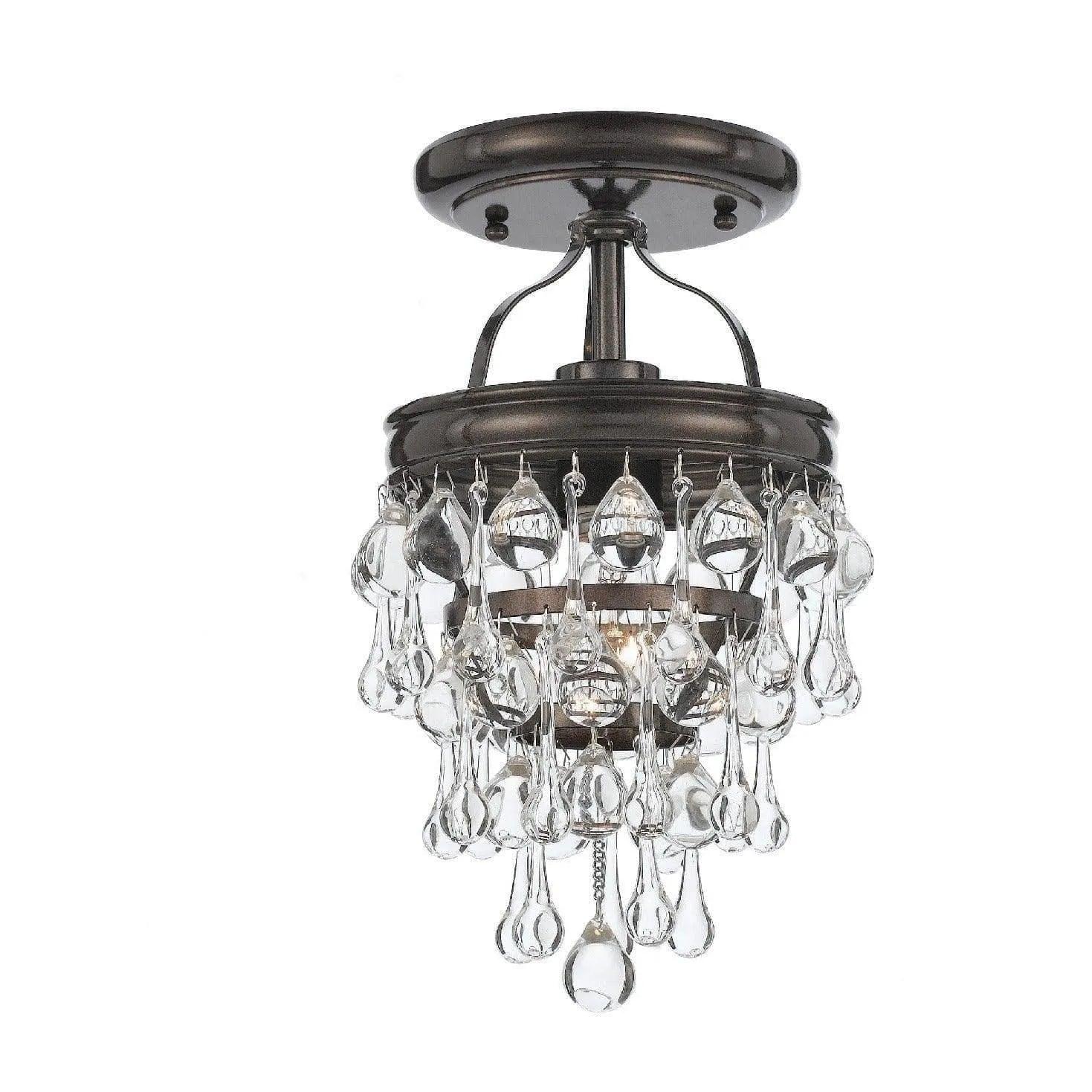 Crystorama - Calypso One Light Ceiling Mount - 131-VZ_CEILING - Canada Light Shop