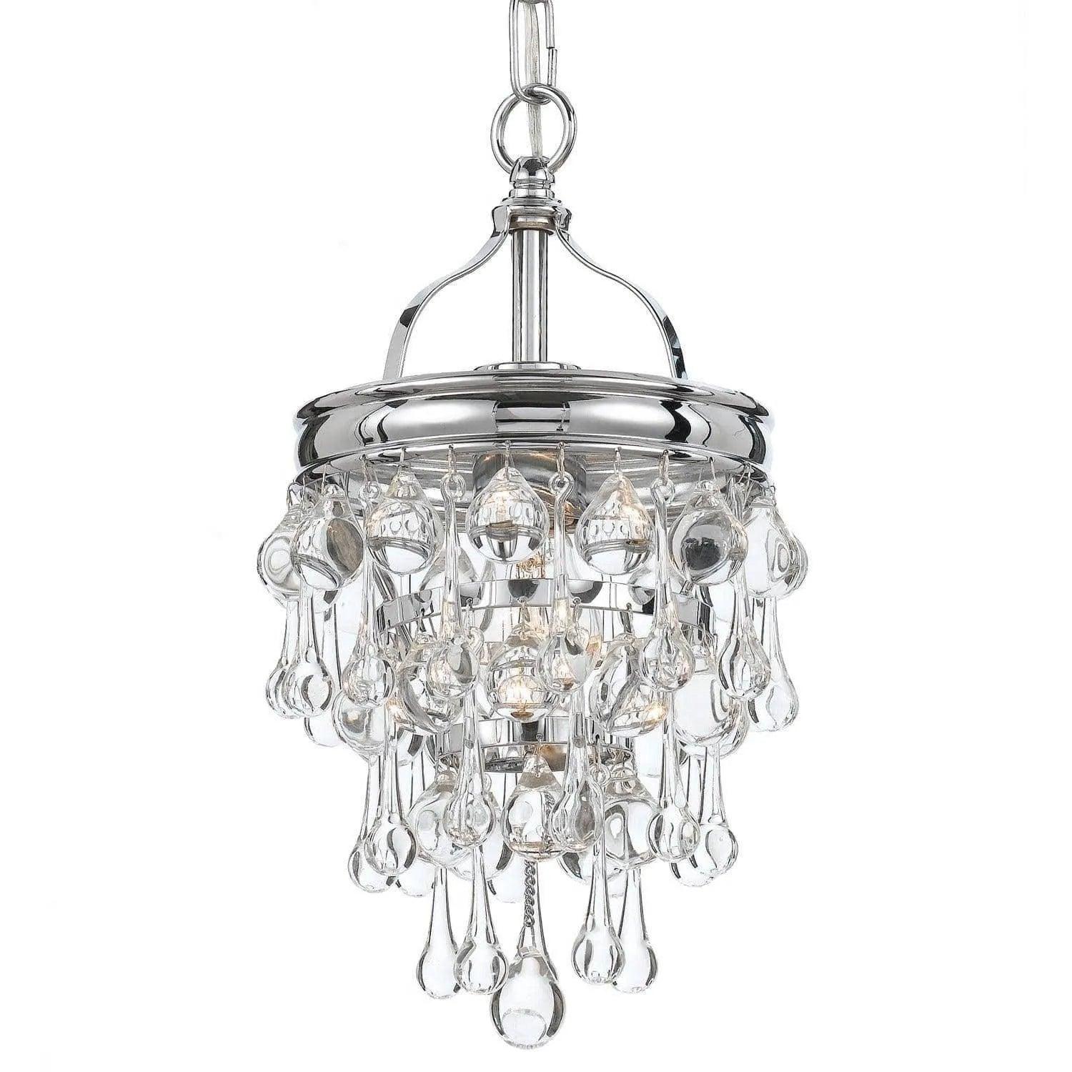 Crystorama - Calypso One Light Mini Chandelier - 131-CH - Canada Light Shop