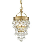 Crystorama - Calypso One Light Mini Chandelier - 131-VG - Canada Light Shop