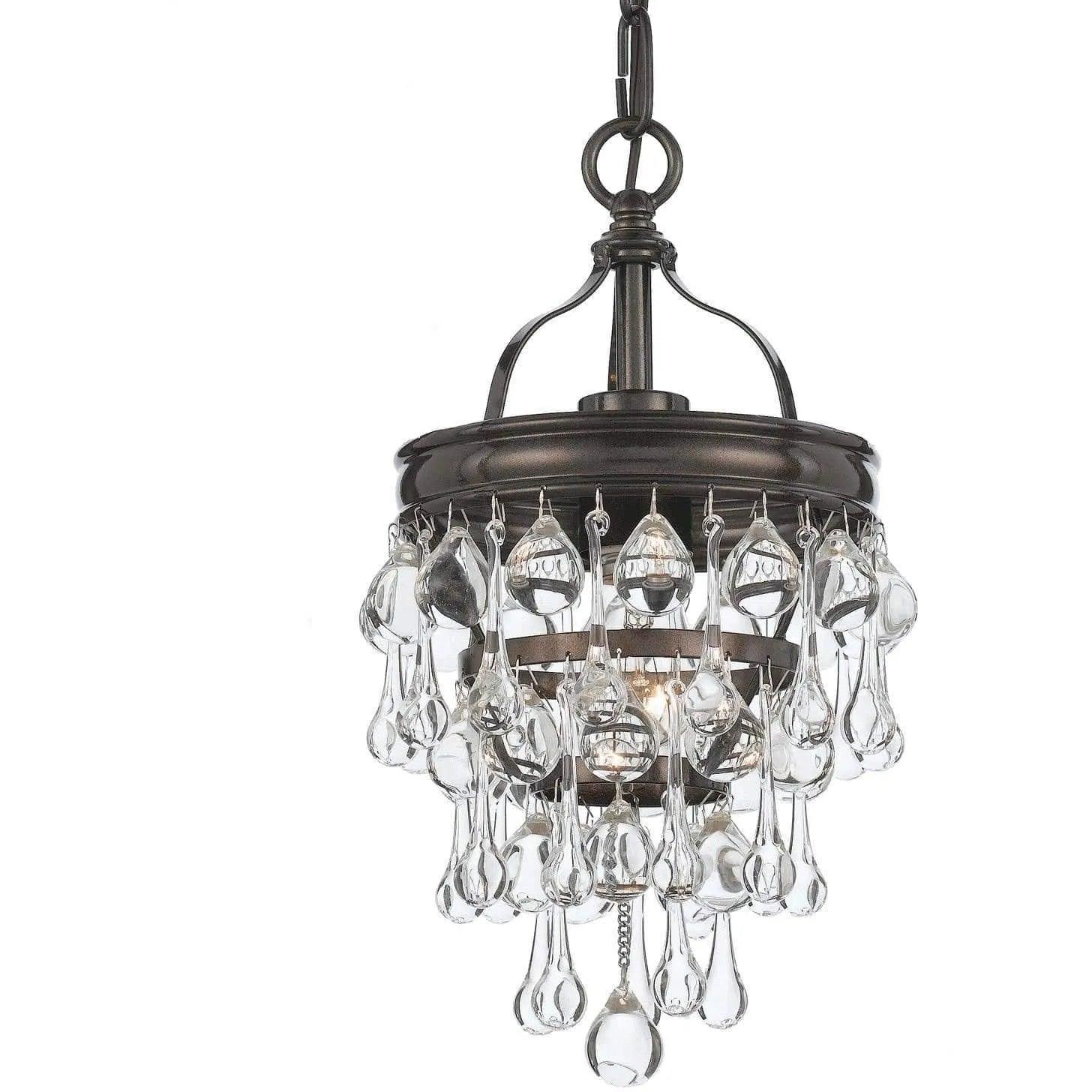 Crystorama - Calypso One Light Mini Chandelier - 131-VZ - Canada Light Shop