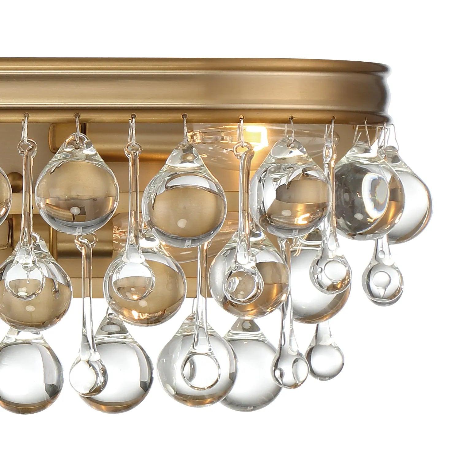 Crystorama - Calypso Six Light Bathroom Vanity - 133-CH - Canada Light Shop