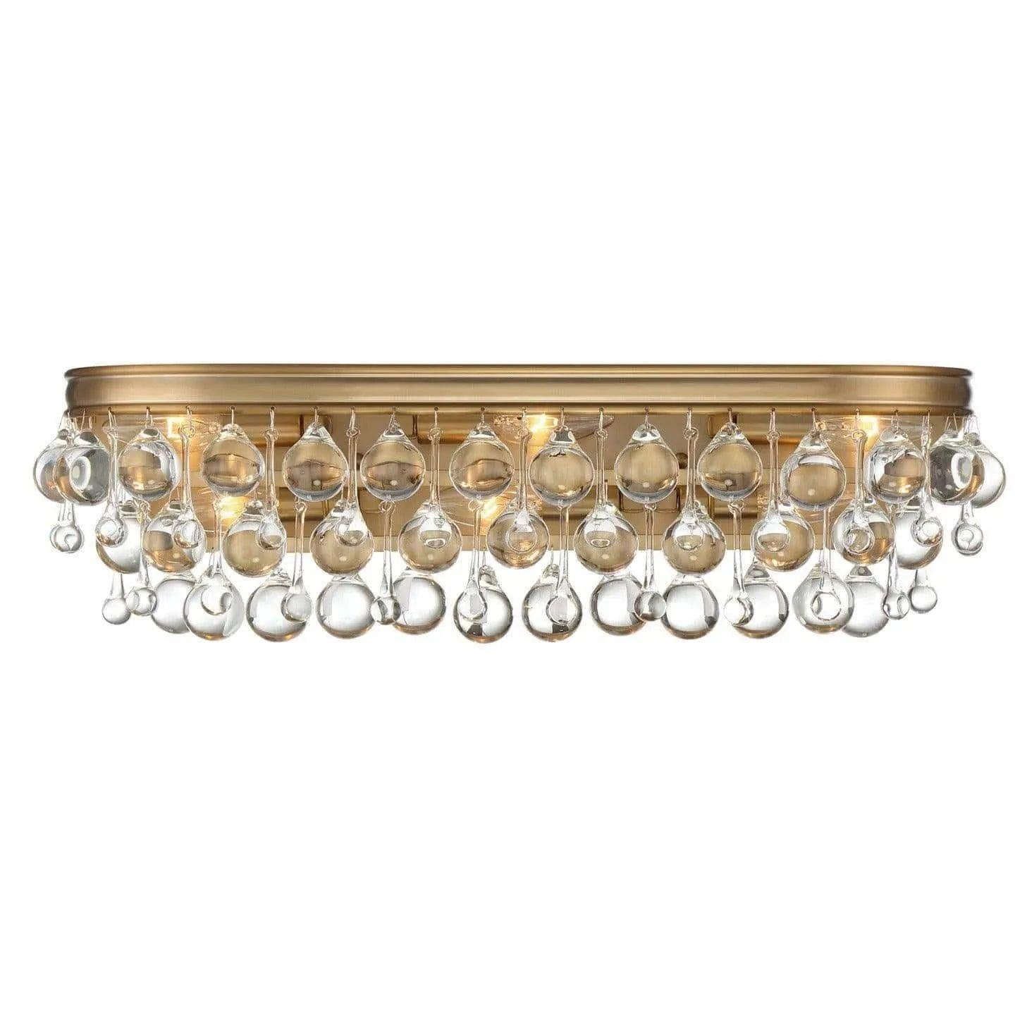 Crystorama - Calypso Six Light Bathroom Vanity - 133-VG - Canada Light Shop