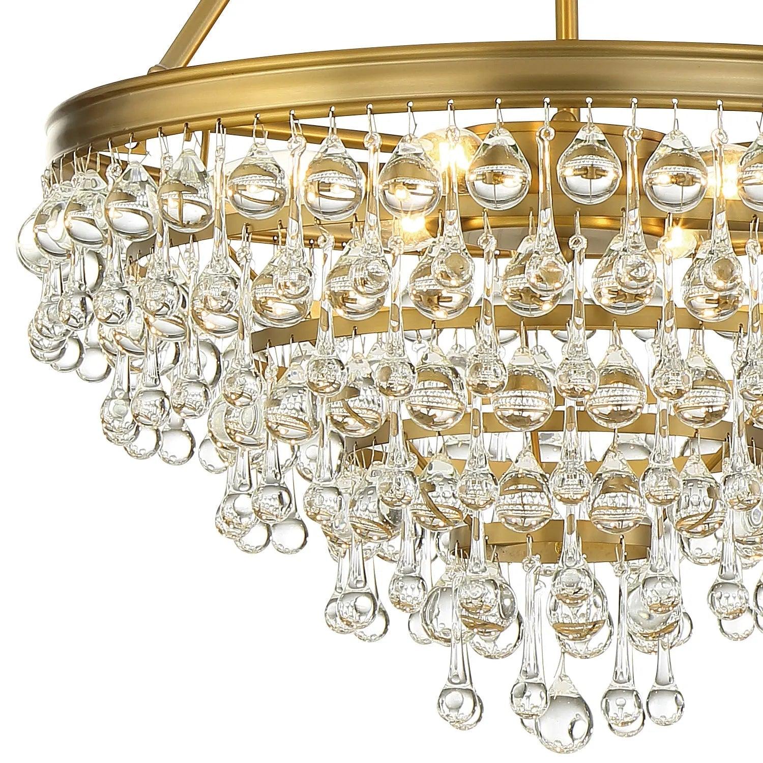 Crystorama - Calypso Six Light Chandelier - 136-CH - Canada Light Shop