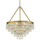 Crystorama - Calypso Six Light Chandelier - 136-VG - Canada Light Shop