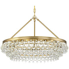 Crystorama - Calypso Six Light Chandelier - 275-VG - Canada Light Shop