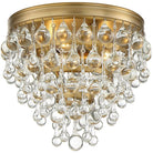 Crystorama - Calypso Three Light Ceiling Mount - 135-VG - Canada Light Shop