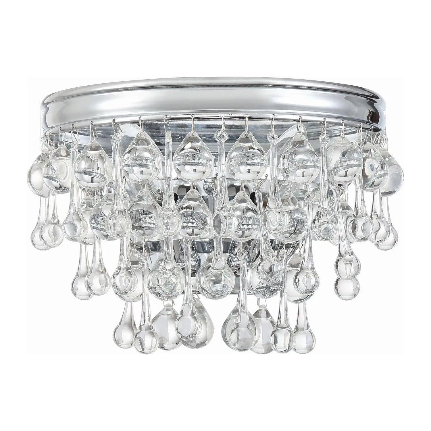 Crystorama - Calypso Two Light Wall Mount - 132-CH - Canada Light Shop