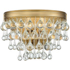 Crystorama - Calypso Two Light Wall Mount - 132-VG - Canada Light Shop