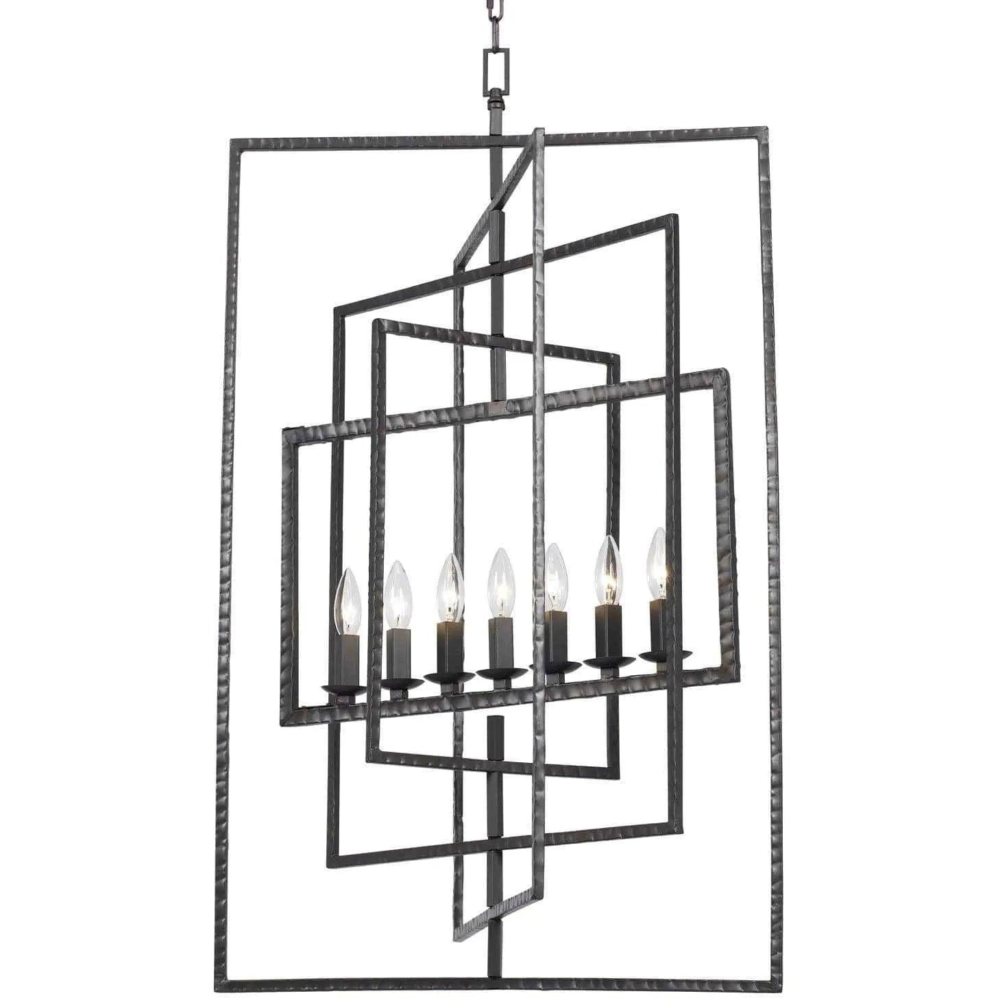 Crystorama - Capri Seven Light Chandelier - 339-RS - Canada Light Shop