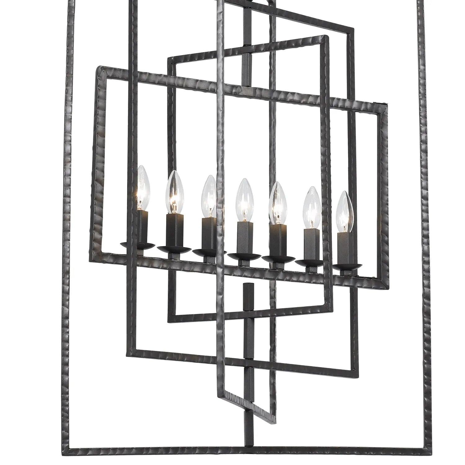 Crystorama - Capri Seven Light Chandelier - 339-RS - Canada Light Shop