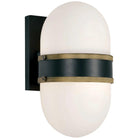 Crystorama - Capsule One Light Outdoor Wall Mount - CAP-8501-MK-TG - Canada Light Shop