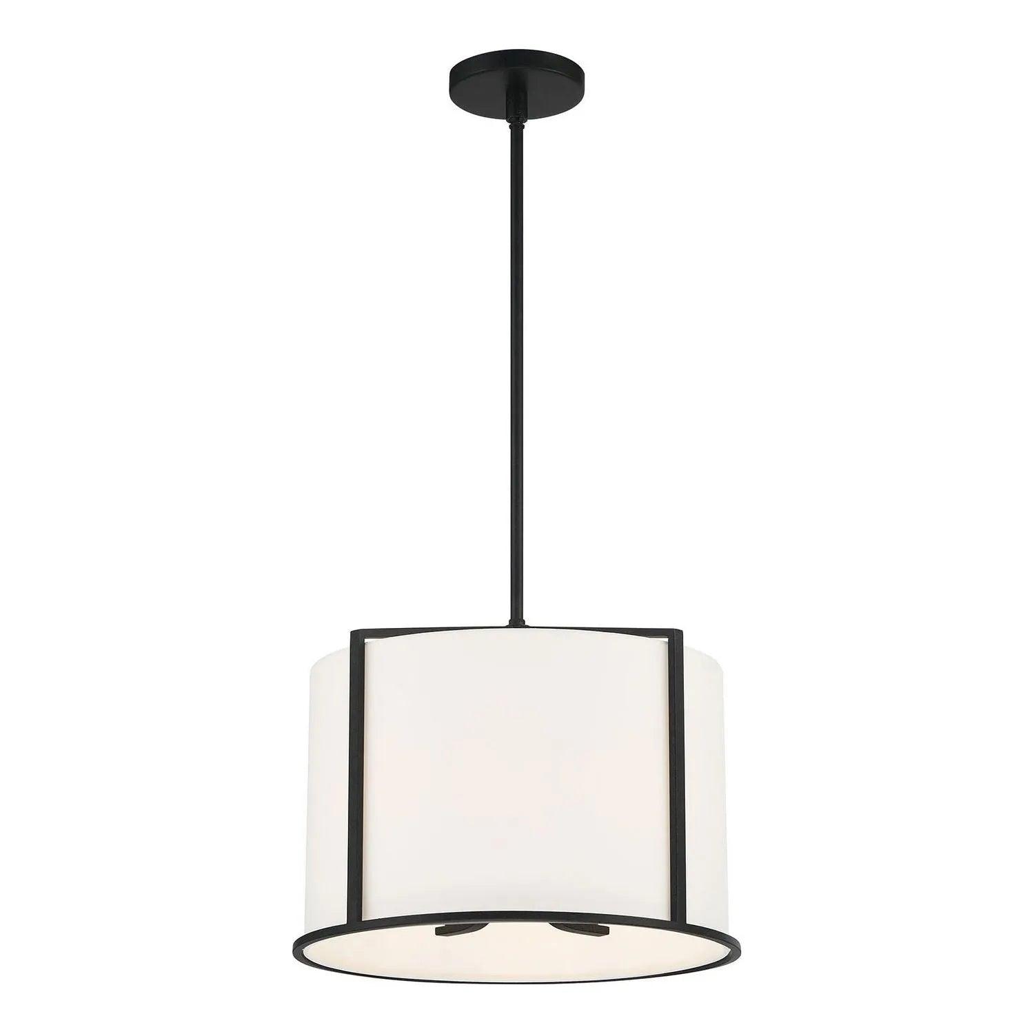 Crystorama - Carlyn Pendant - CAR-9201-BK - Canada Light Shop