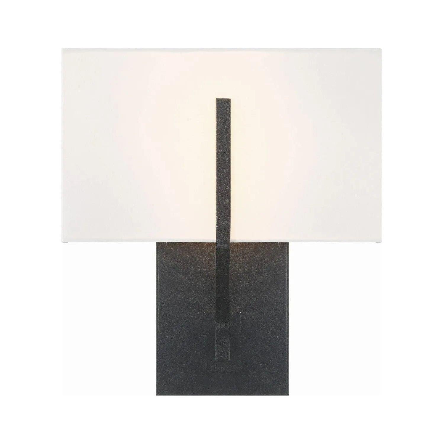 Crystorama - Carlyn Wall Sconce - CAR-9202-BK - Canada Light Shop