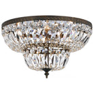 Crystorama - Ceiling Mount Ceiling Mount With Swarovski Spectra Crystal - 724-EB-CL-SAQ - Canada Light Shop