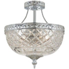 Crystorama - Ceiling Mount Three Light Ceiling Mount - 118-10-CH - Canada Light Shop
