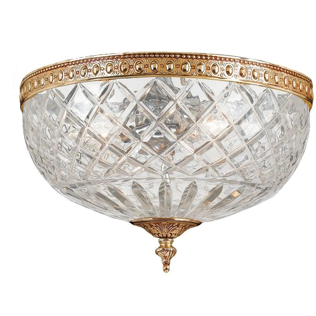 Crystorama - Ceiling Mount Two Light Ceiling Mount - 117-8-OB - Canada Light Shop