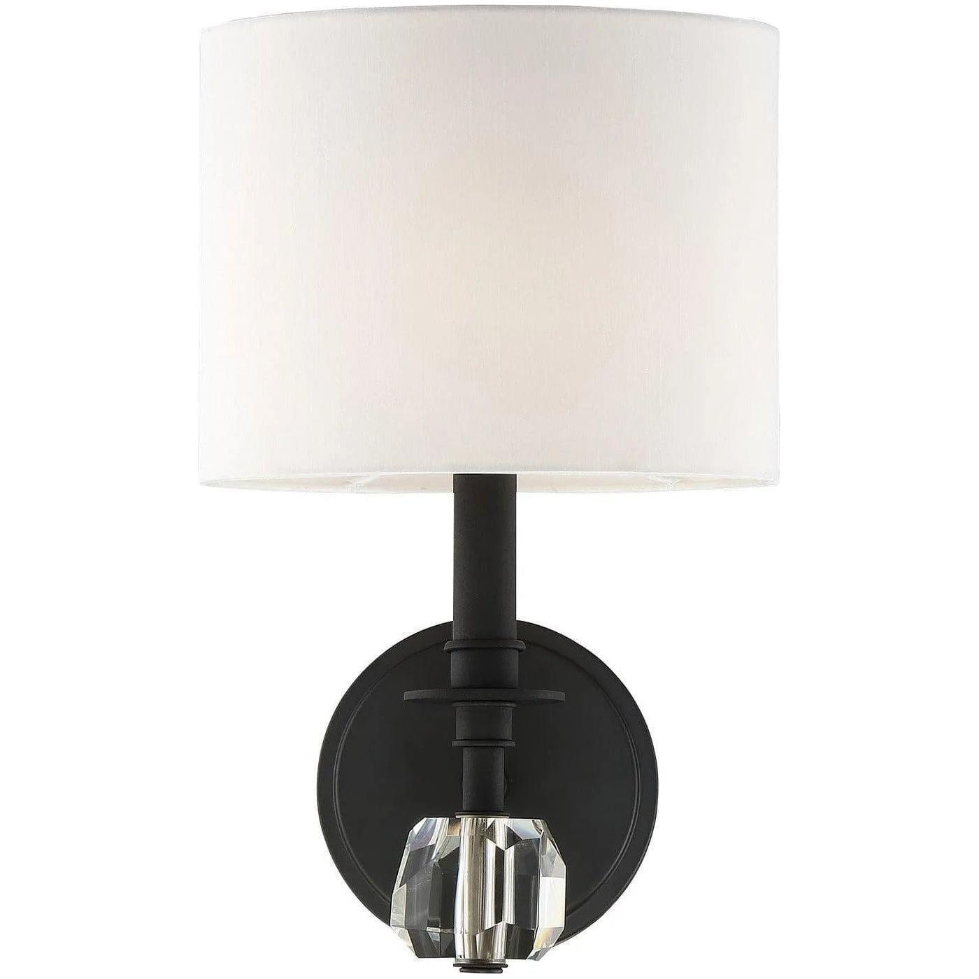 Crystorama - Chimes One Light Wall Mount - CHI-211-BF - Canada Light Shop
