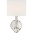 Crystorama - Chimes One Light Wall Mount - CHI-211-PN - Canada Light Shop