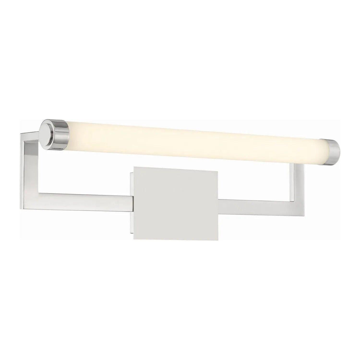 Crystorama - Clinton LED Bathroom Vanity - CLT-7201-PN - Canada Light Shop