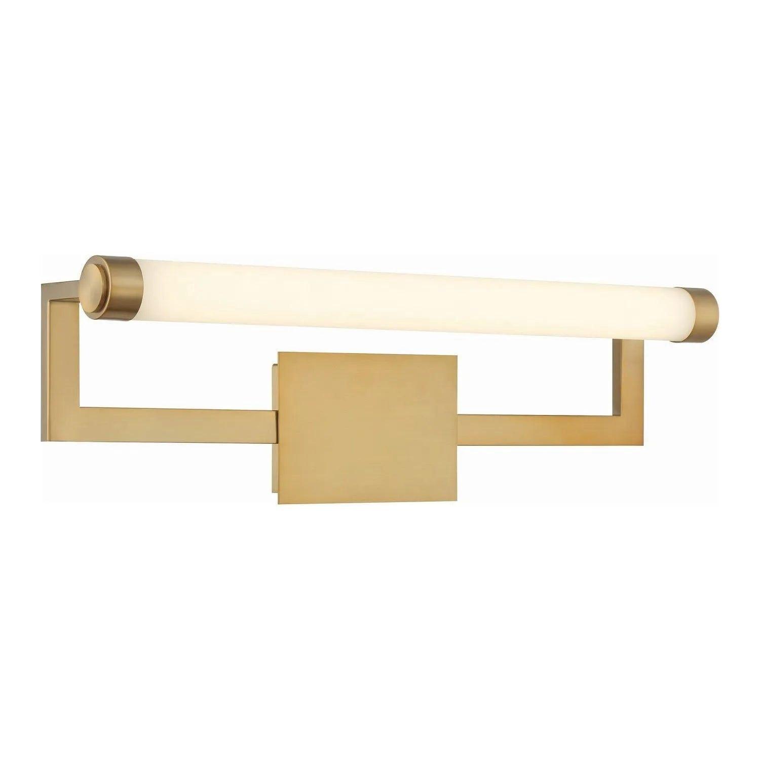 Crystorama - Clinton LED Bathroom Vanity - CLT-7201-VG - Canada Light Shop