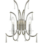 Crystorama - Cody Two Light Wall Mount - 6032-PN-CL-MWP - Canada Light Shop